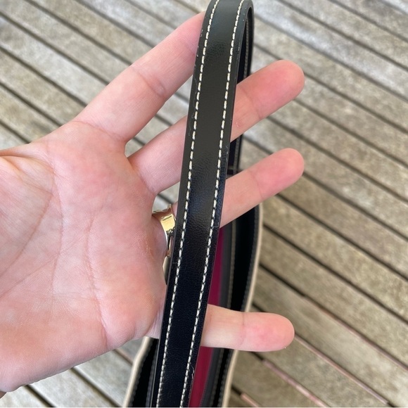 Vintage Kate Spade Shoulder Bag – Retired Beige & Black Classic 🖤✨ - Picture 7 of 16